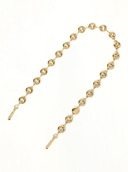 Image of Jewelry. Product name - Donut Chain in Gold colour by brand - LOEWE