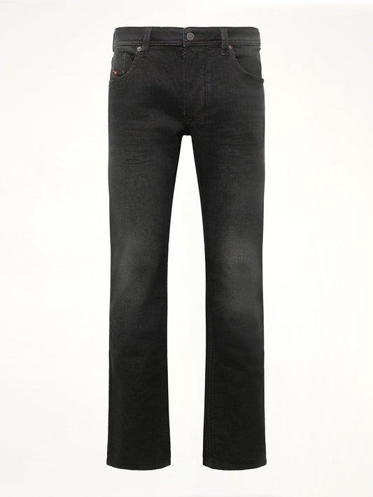 DIESEL 1985 LARKEE Straight Jeans (Black/Dark Grey)