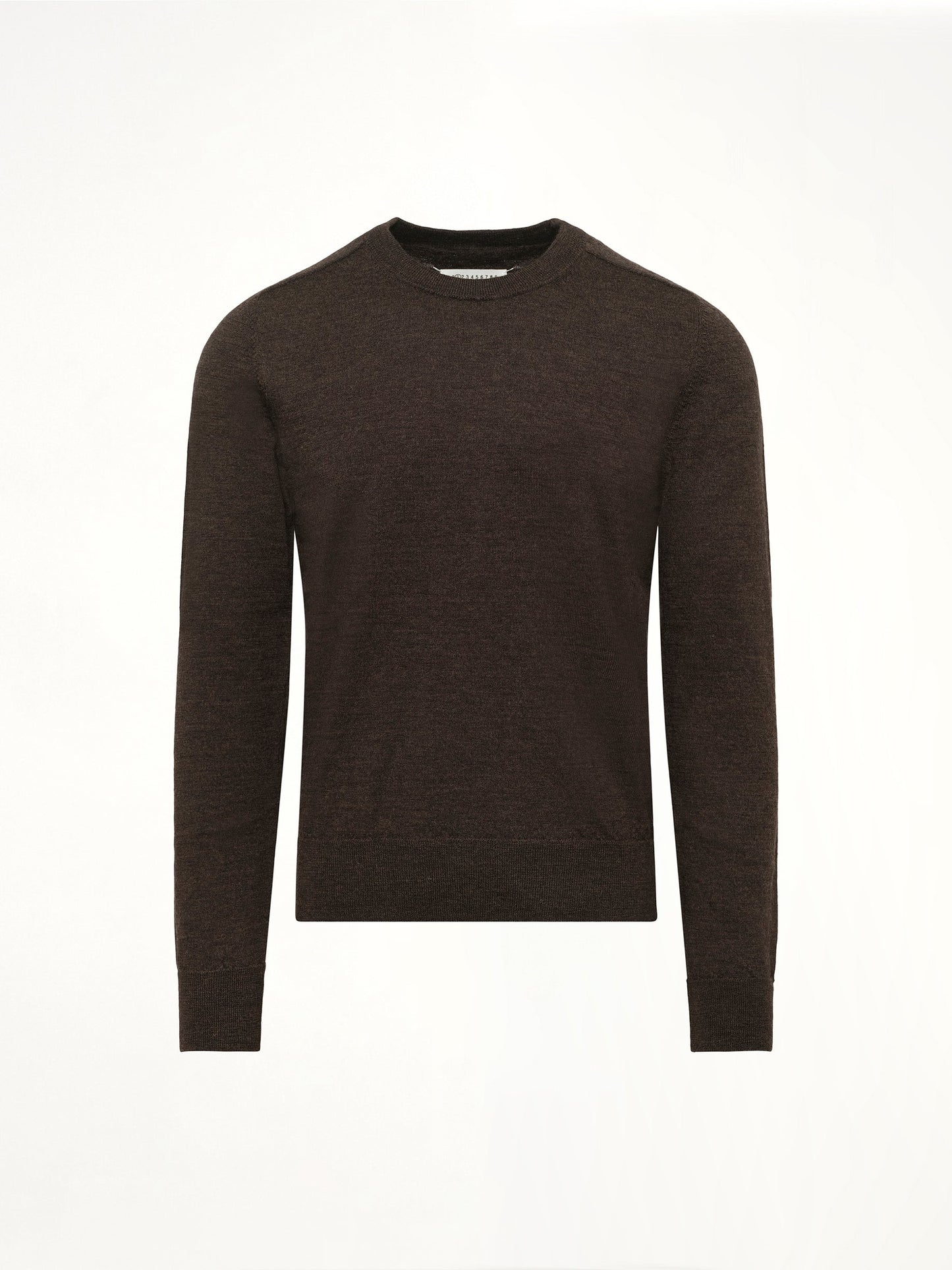 MAISON MARGIELA Gauge 12 Knit Sweater (Brown)