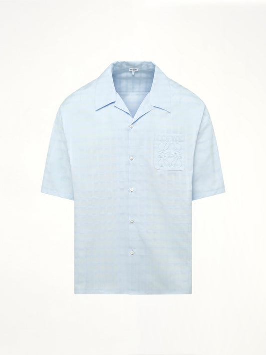 LOEWE Short Sleeve Shirt (Blue)