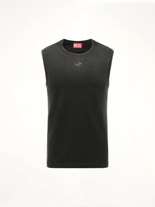 DIESEL T-BRICO-NEW Tank Top (Black)