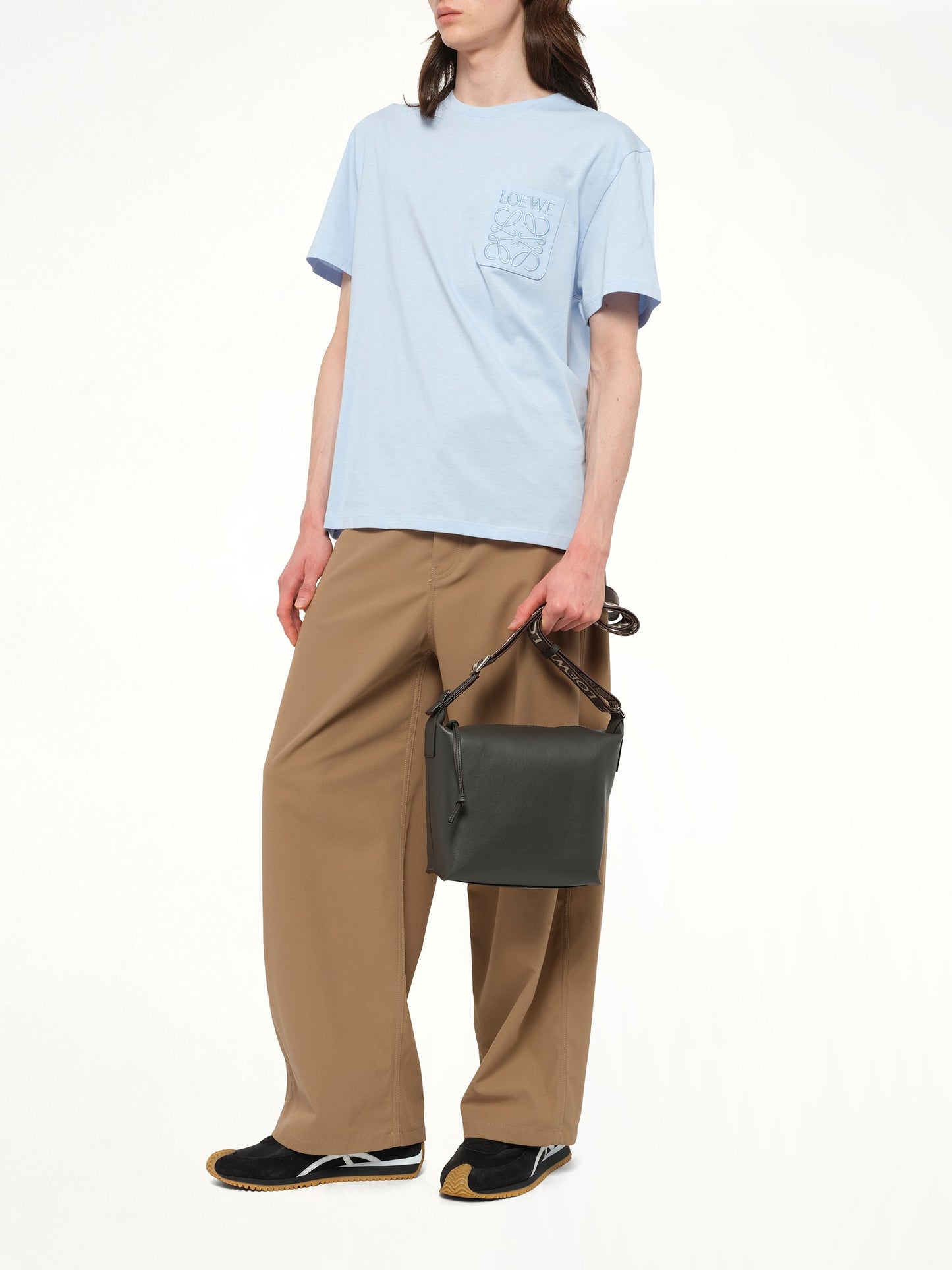 LOEWE Cubi Crossbody Small (Grey)