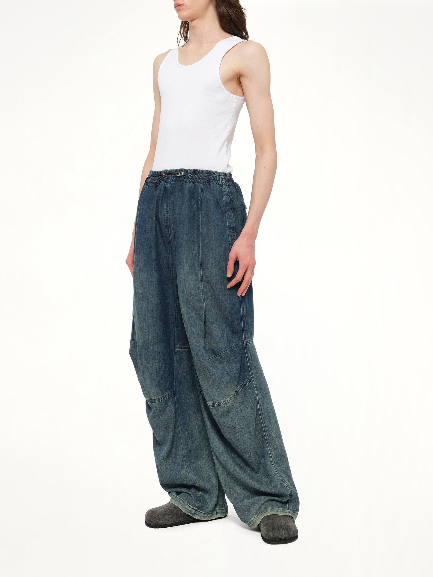 DIESEL D-PARI-S Relaxed Jeans (Blue)