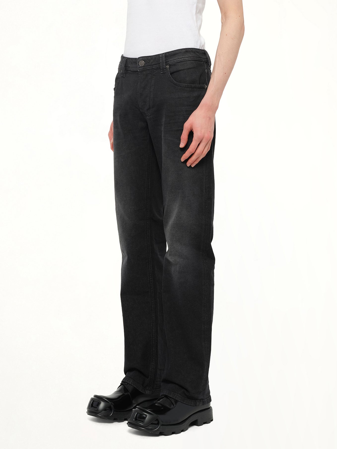 DIESEL 1985 LARKEE Straight Jeans (Black)