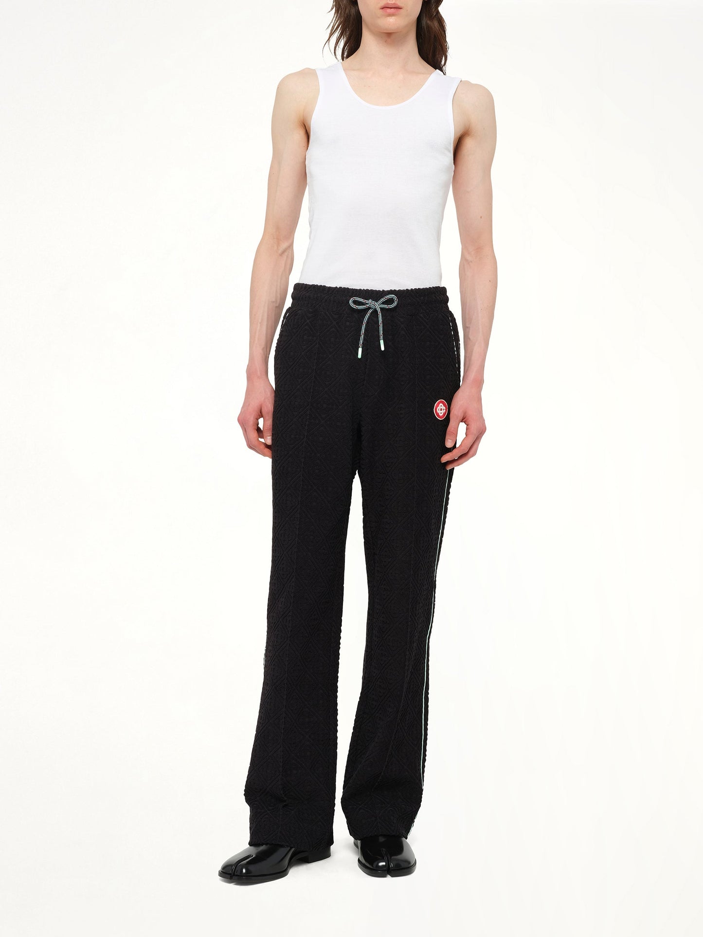 CASABLANCA Towelling Jogger (Black)