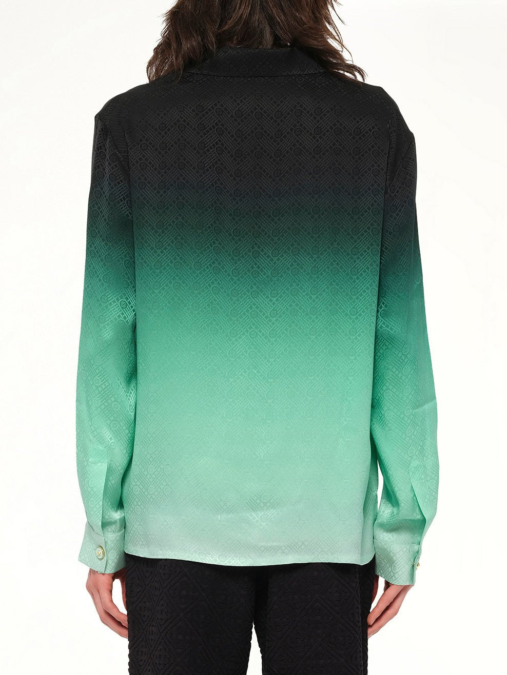 CASABLANCA Ping Pong Gradient Shirt (Green)