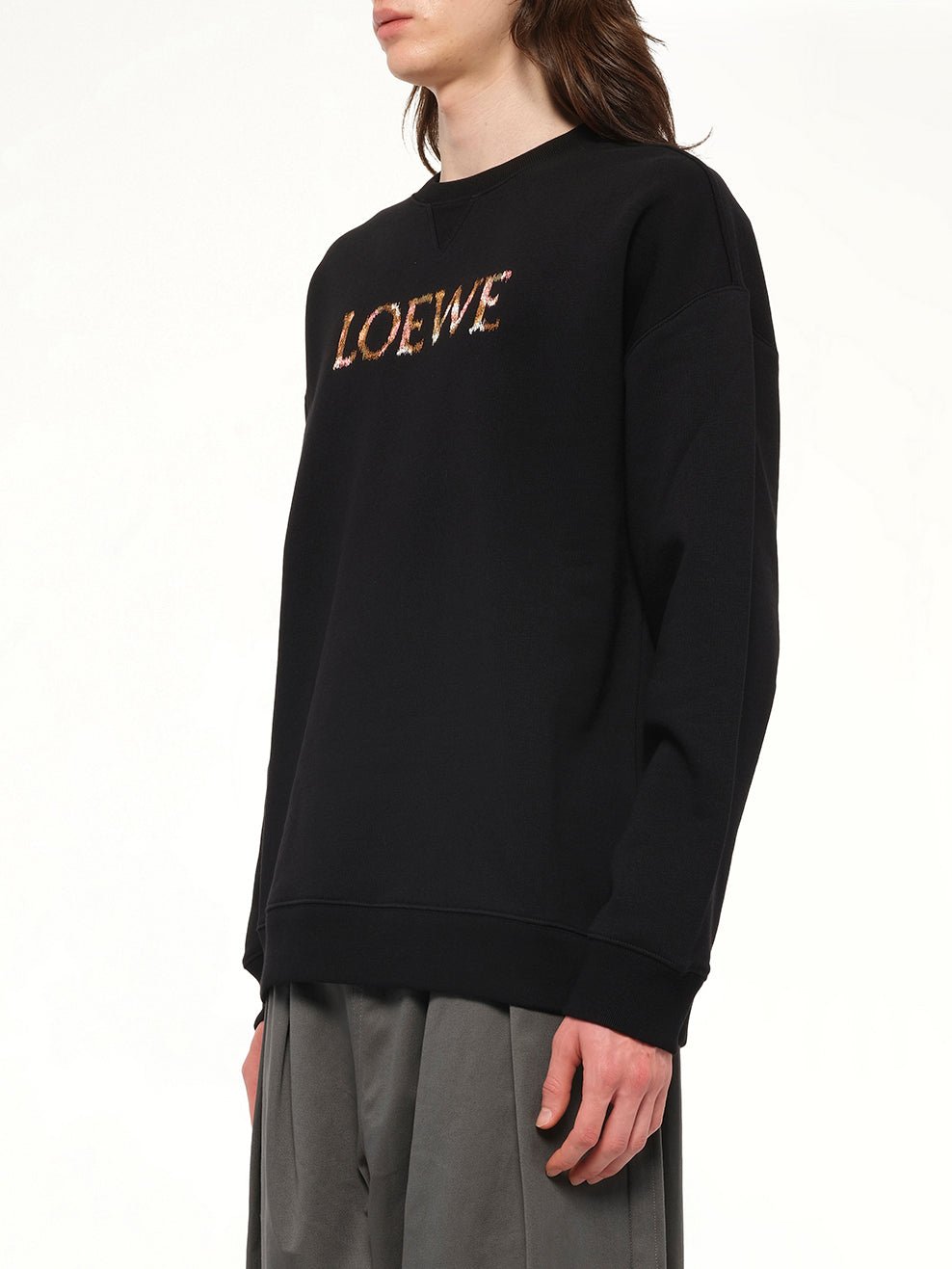 LOEWE Regular Fit Sweatshirt (Black)