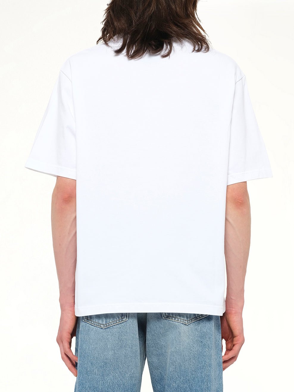CASABLANCA Dragonfly Floral Print T-Shirt (White)