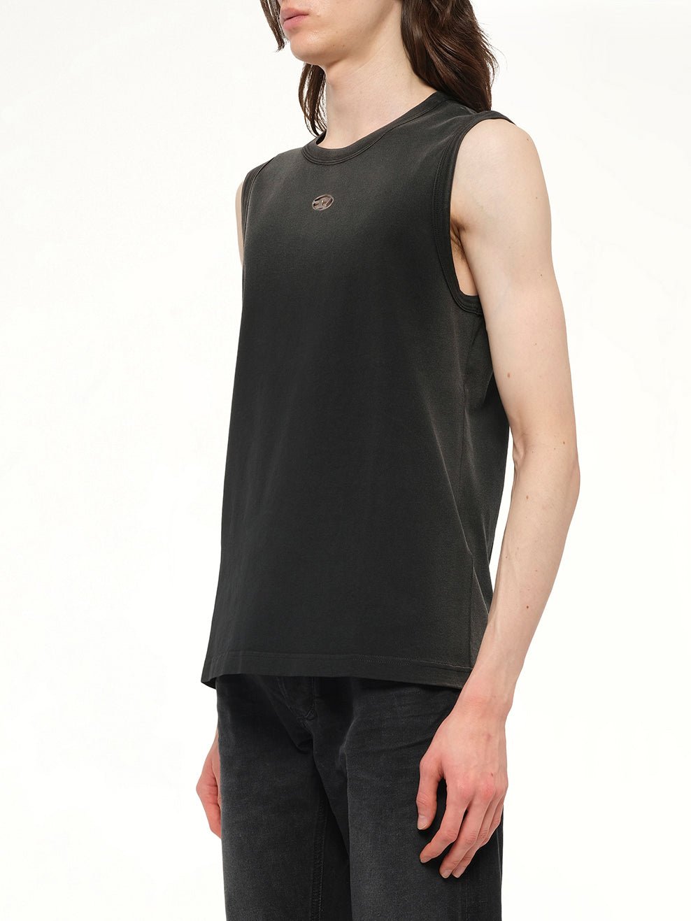DIESEL T-BRICO-NEW Tank Top (Black)