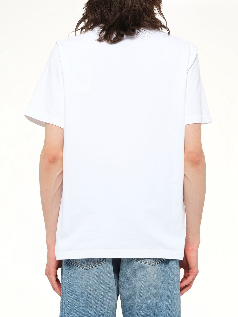 CASABLANCA Tennis Club Icon Printed T-Shirt (White)