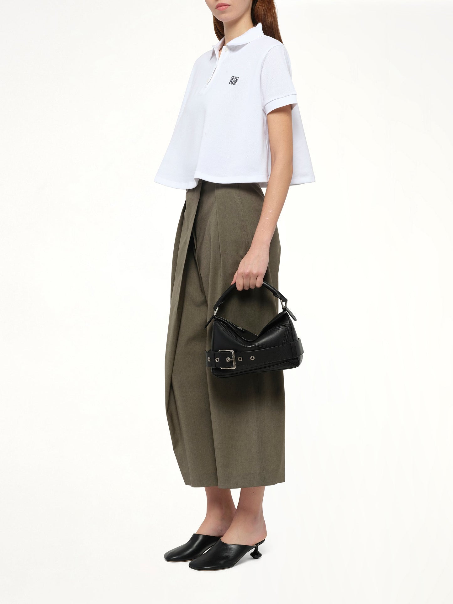 LOEWE Puzzle Small Biker (Black)