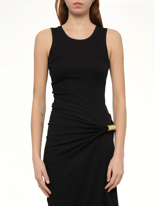 Image of Dresses. Productname: LOEWE Tank Dress AF in Black colour by brand - LOEWE