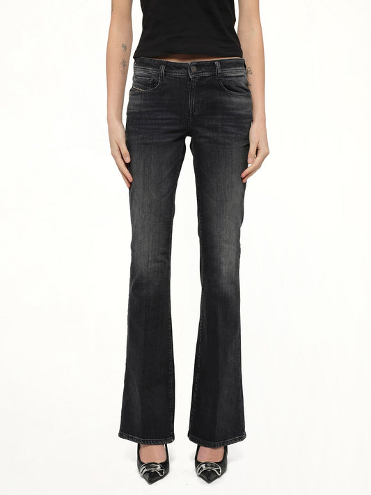 Image of Jeans. Productname: DIESEL 1969 D-EBBEY Bootcut Jeans in Black colour by brand - DIESEL