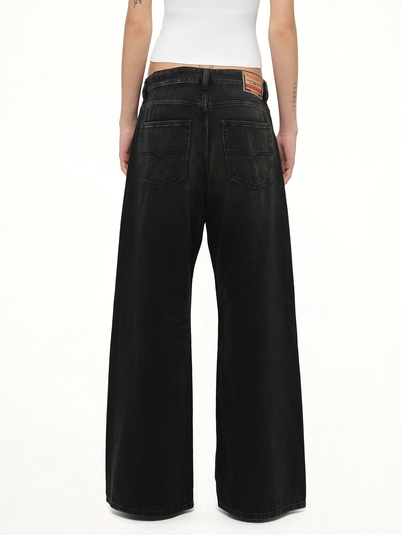 DIESEL 1996 D-SIRE Wide Jeans (Black)