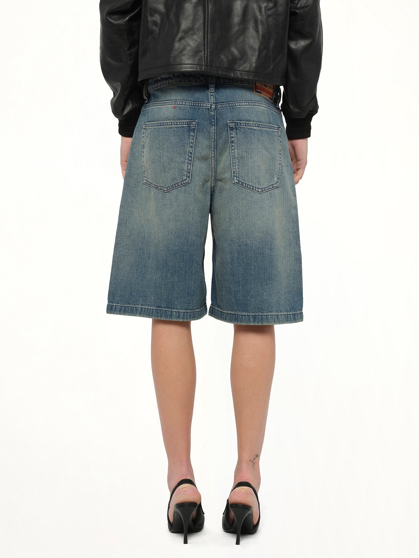 DIESEL DE-SIRE-SHORT Denim Shorts (Blue)