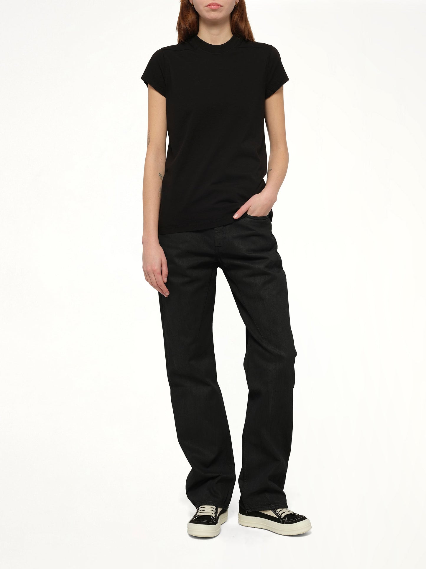 RICK OWENS DRKSHDW Small Level T-Shirt (Black)