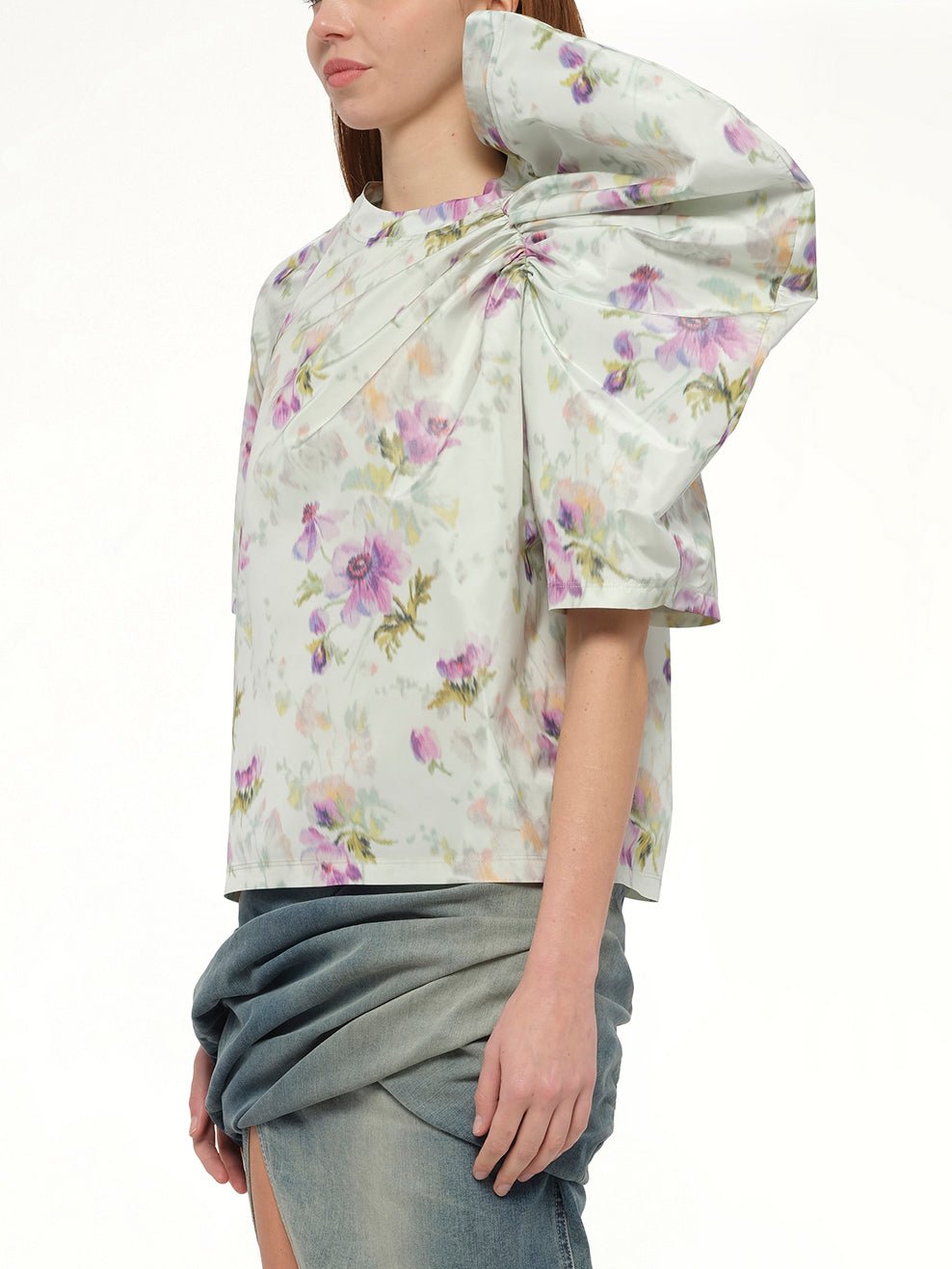 LOEWE Draped Top (Blue)
