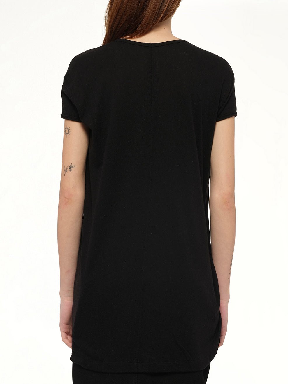 RICK OWENS Hiked T (Black)