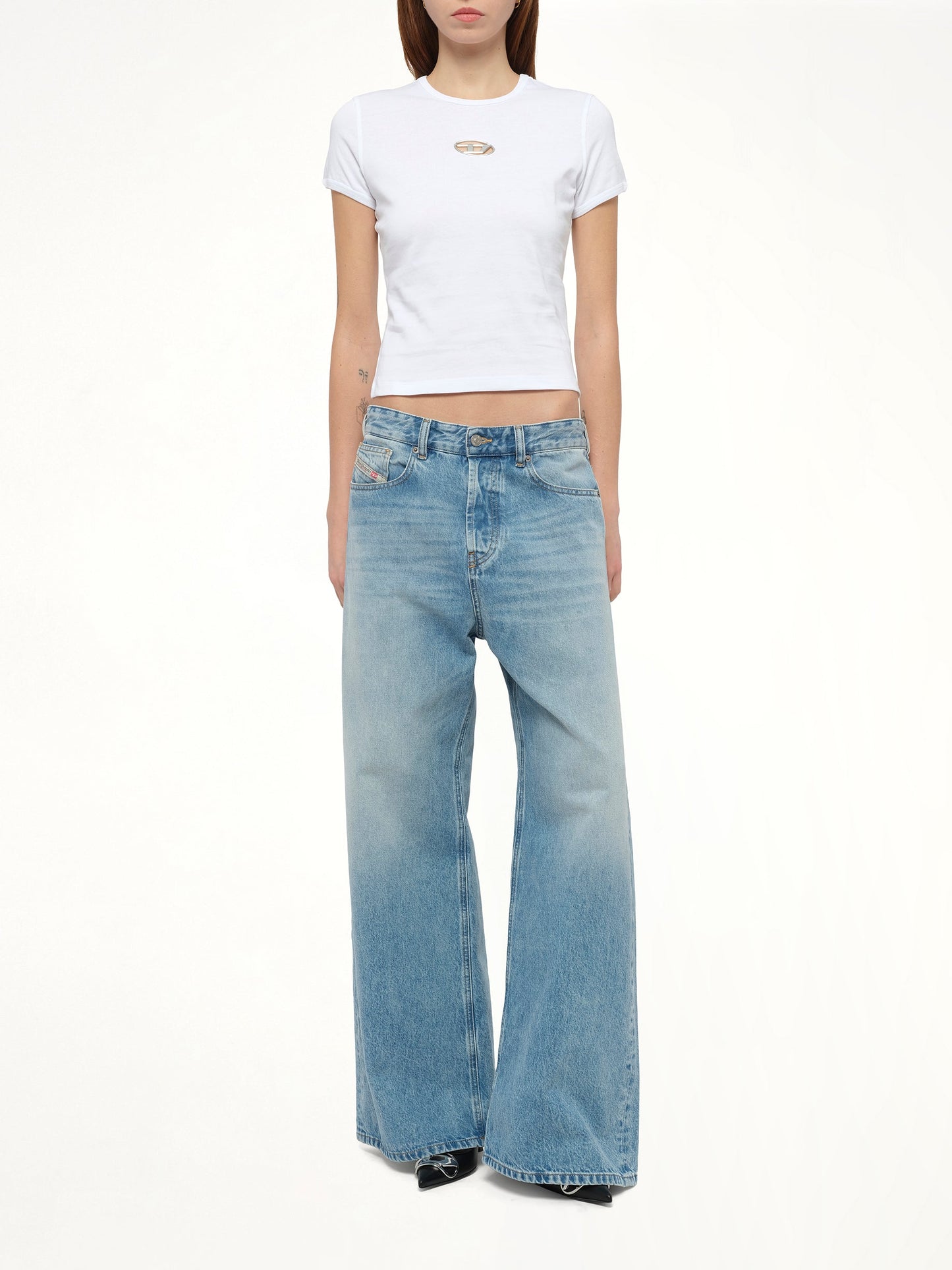 DIESEL T-Uncutie T-Shirt In (White)