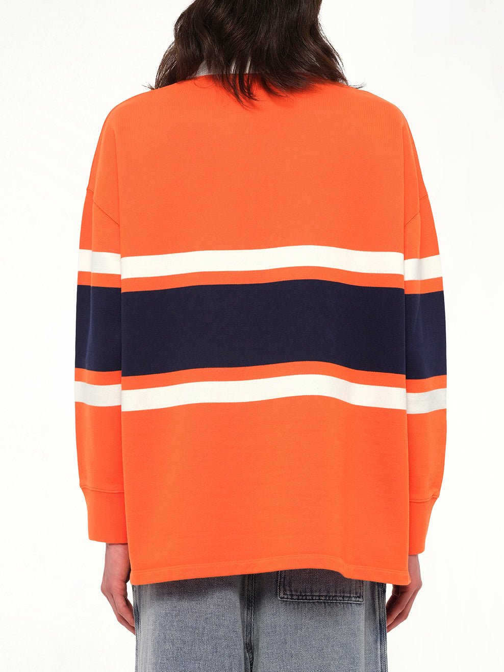 LOEWE Long Sleeve Polo (Orange)