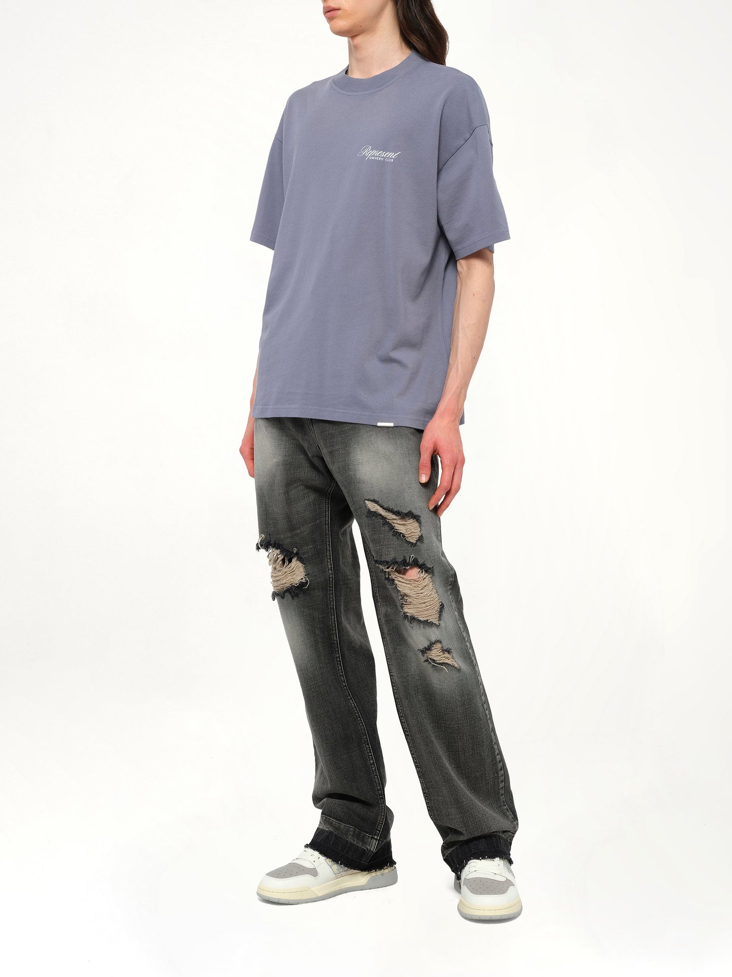 Represent Owners Club Script T-Shirt (Blue)