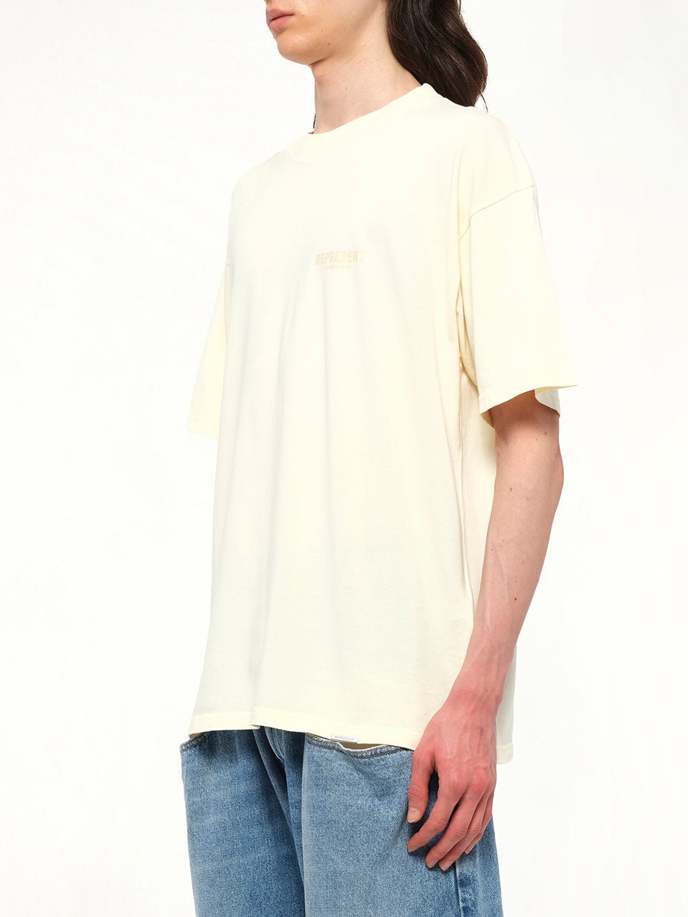 Represent Owners Club T-Shirt (Buttercream)