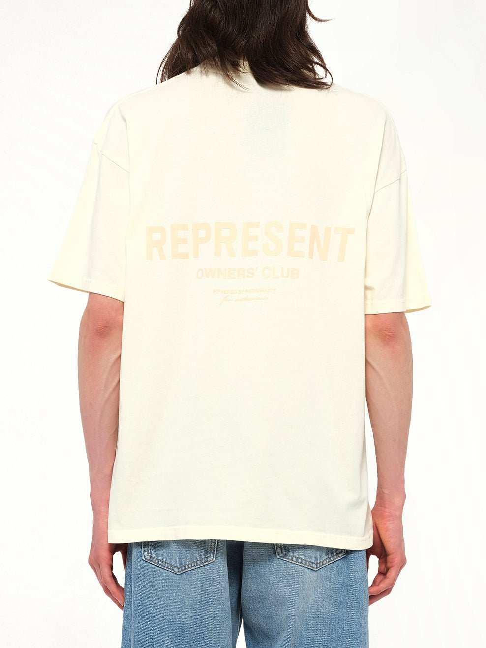 Represent Owners Club T-Shirt (Buttercream)