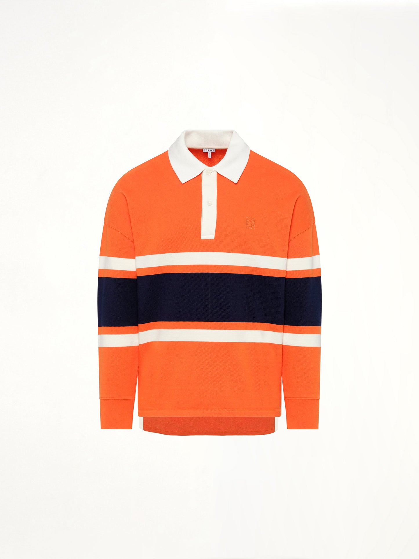 LOEWE Long Sleeve Polo (Orange)
