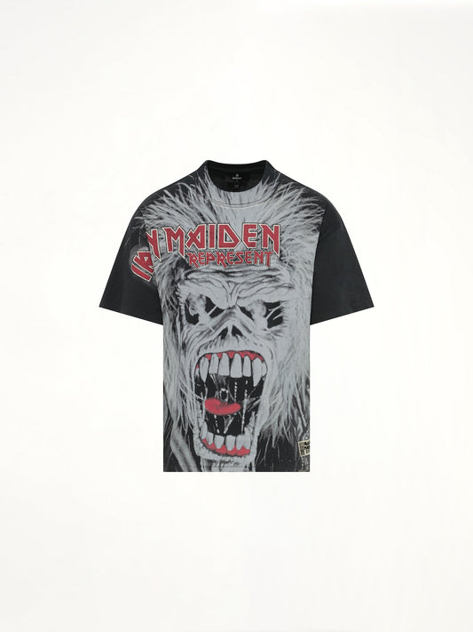 REPRESENT Iron Maiden British Metal T-Shirt (Black)