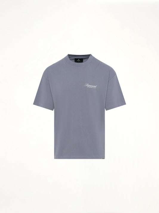 Represent Owners Club Script T-Shirt (Dusty Blue)
