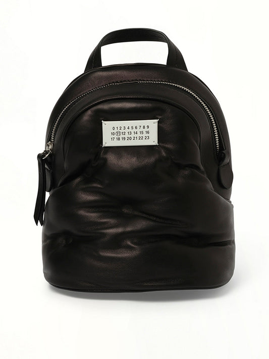 Image of Bags. Product name - Glam Slam Backpack in Black colour by brand - MAISON MARGIELA