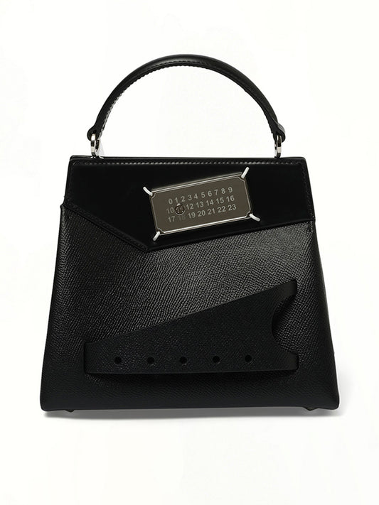 Image of Bags. Product name - Small Snatched Handbag in Black colour by brand - MAISON MARGIELA