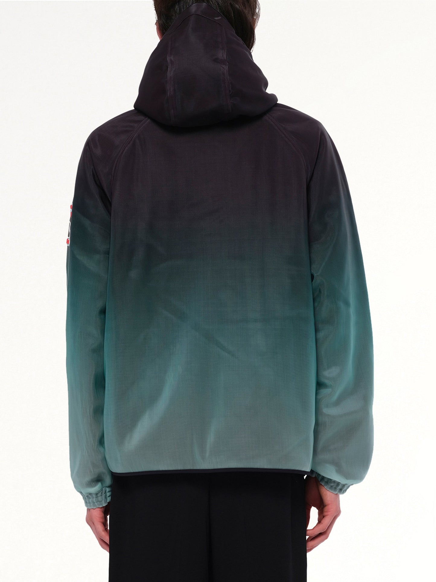CASABLANCA Nylon Gradient Windbreaker (Green)