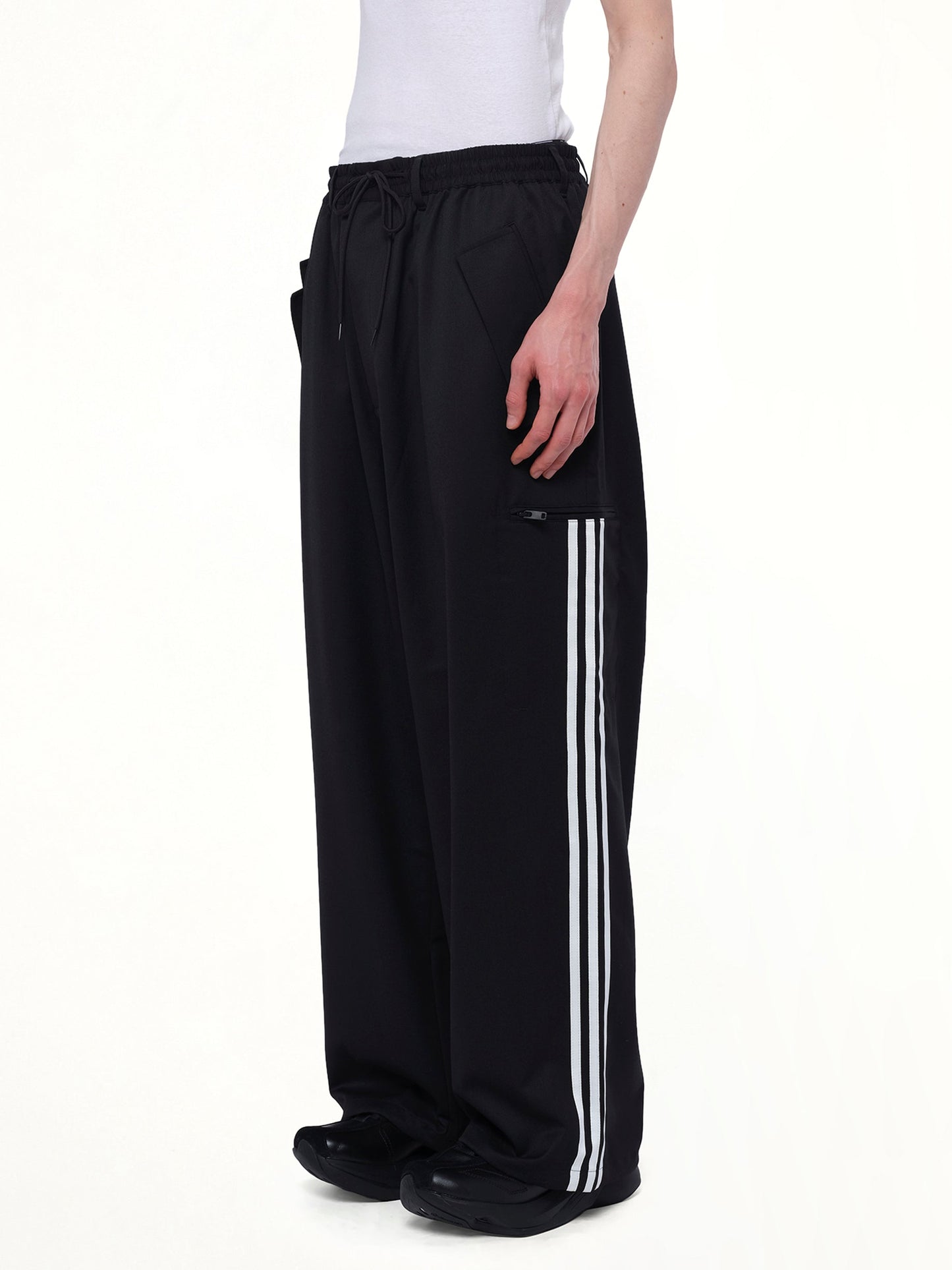 Y-3 Refined Wool Pants (Black)