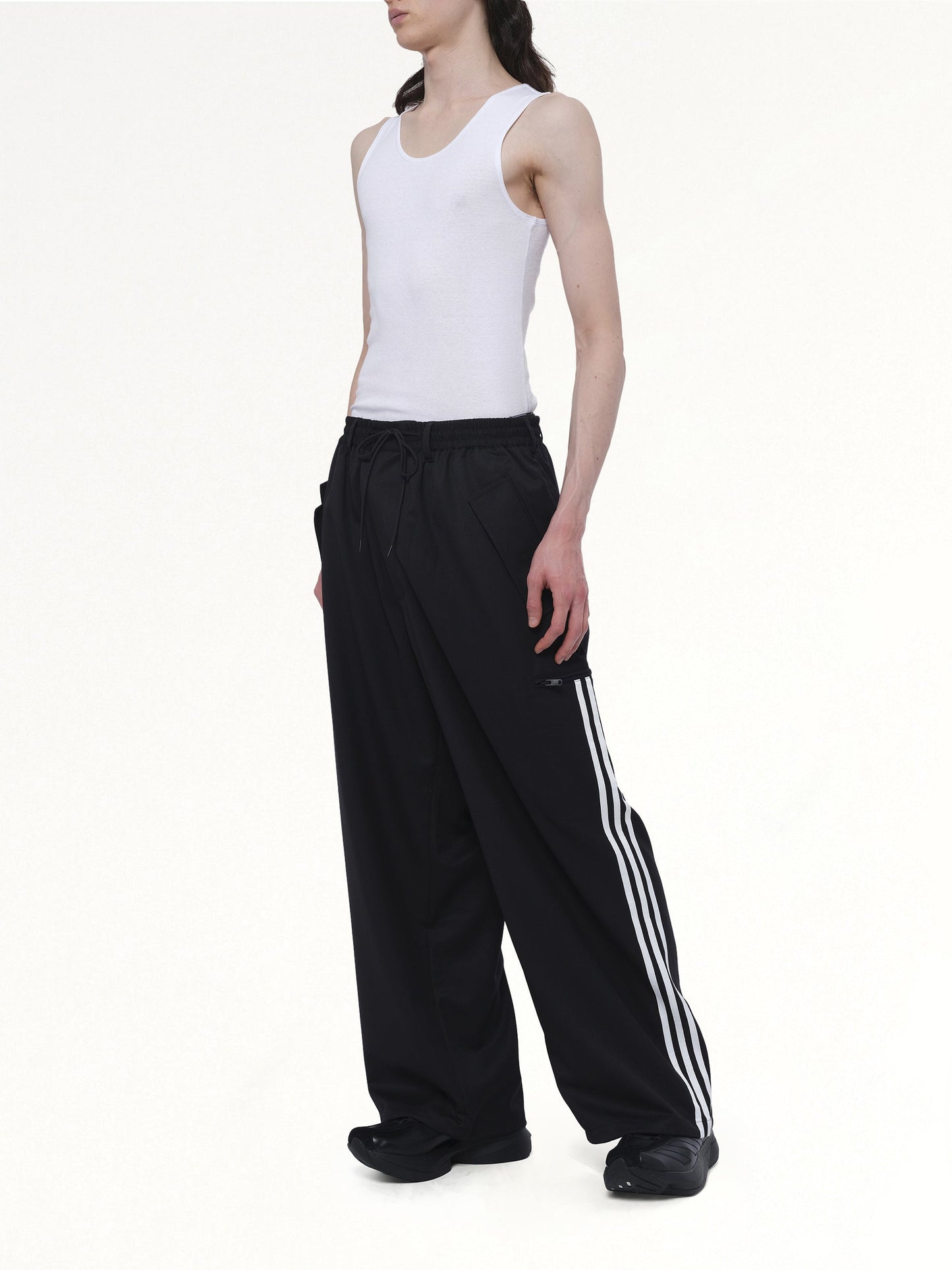 Y-3 Refined Wool Pants (Black)