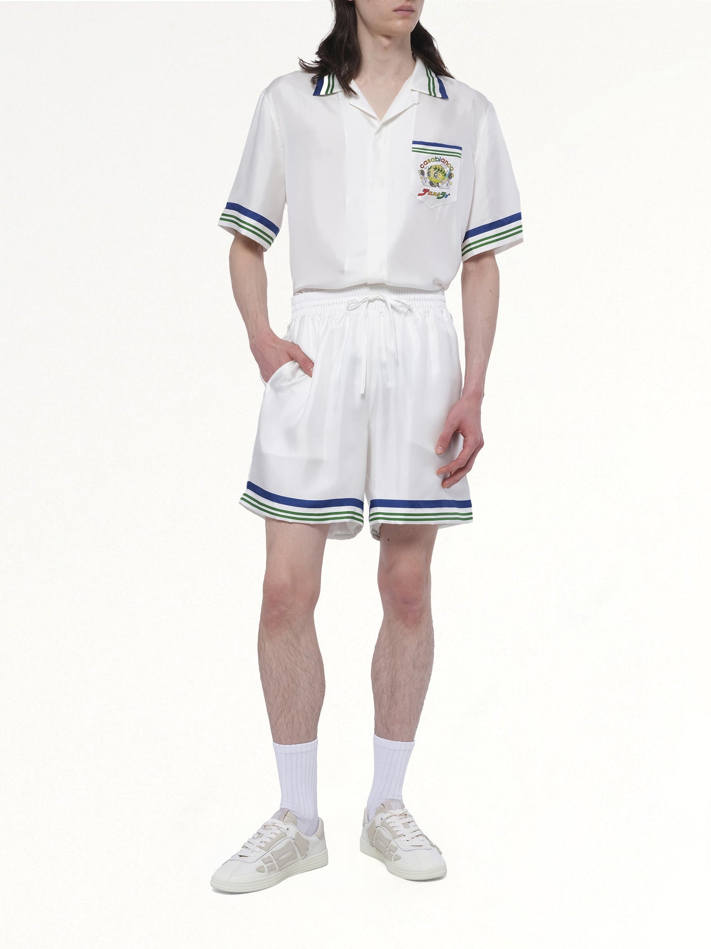 CASABLANCA Kawaii Tennis Boy Shorts (Multicolour)