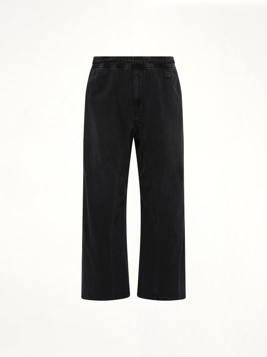 WOOYOUNGMI Denim Sweatpants (Black)