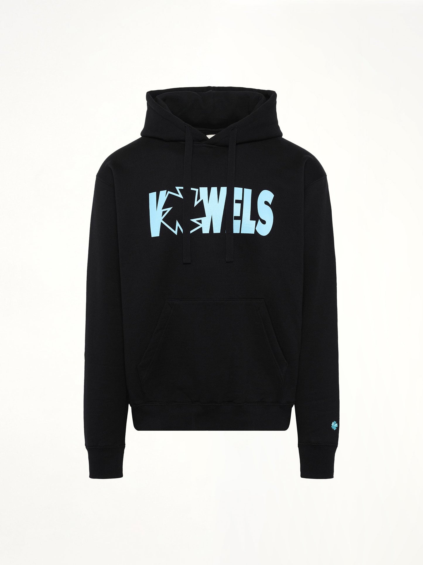 VOWELS Icon Spell Out Hoodie (Black)