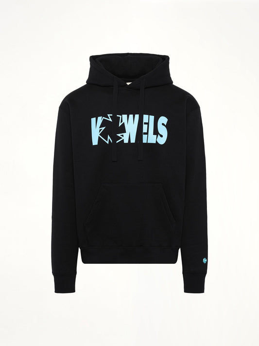 VOWELS Icon Spell Out Hoodie (Black)