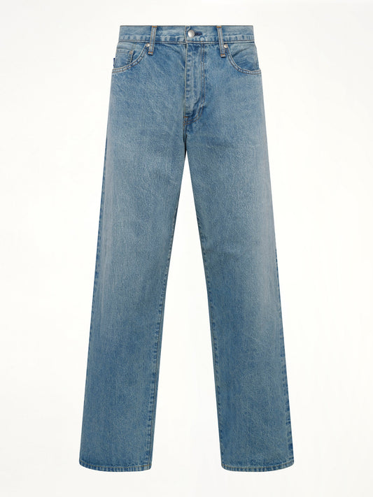 VOWELS Baggy Fit Denim (Stonewashed Indigo)