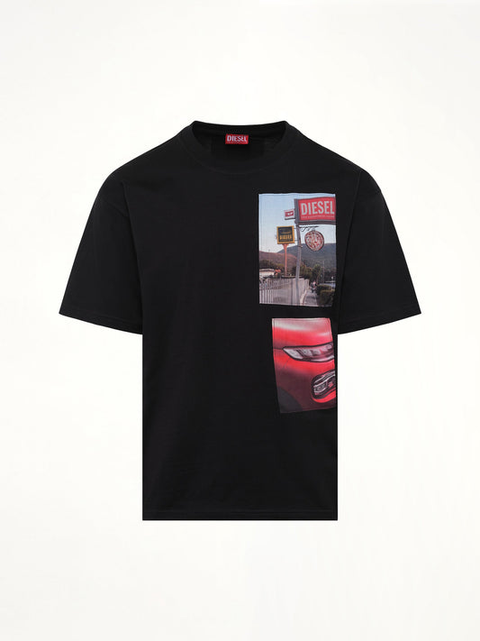 DIESEL T-BOXT-T3 T-Shirt (Black)