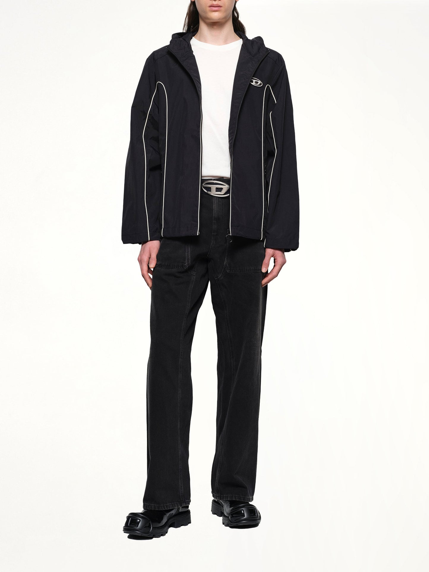 DIESEL J-HIVES Windbreaker (Black)