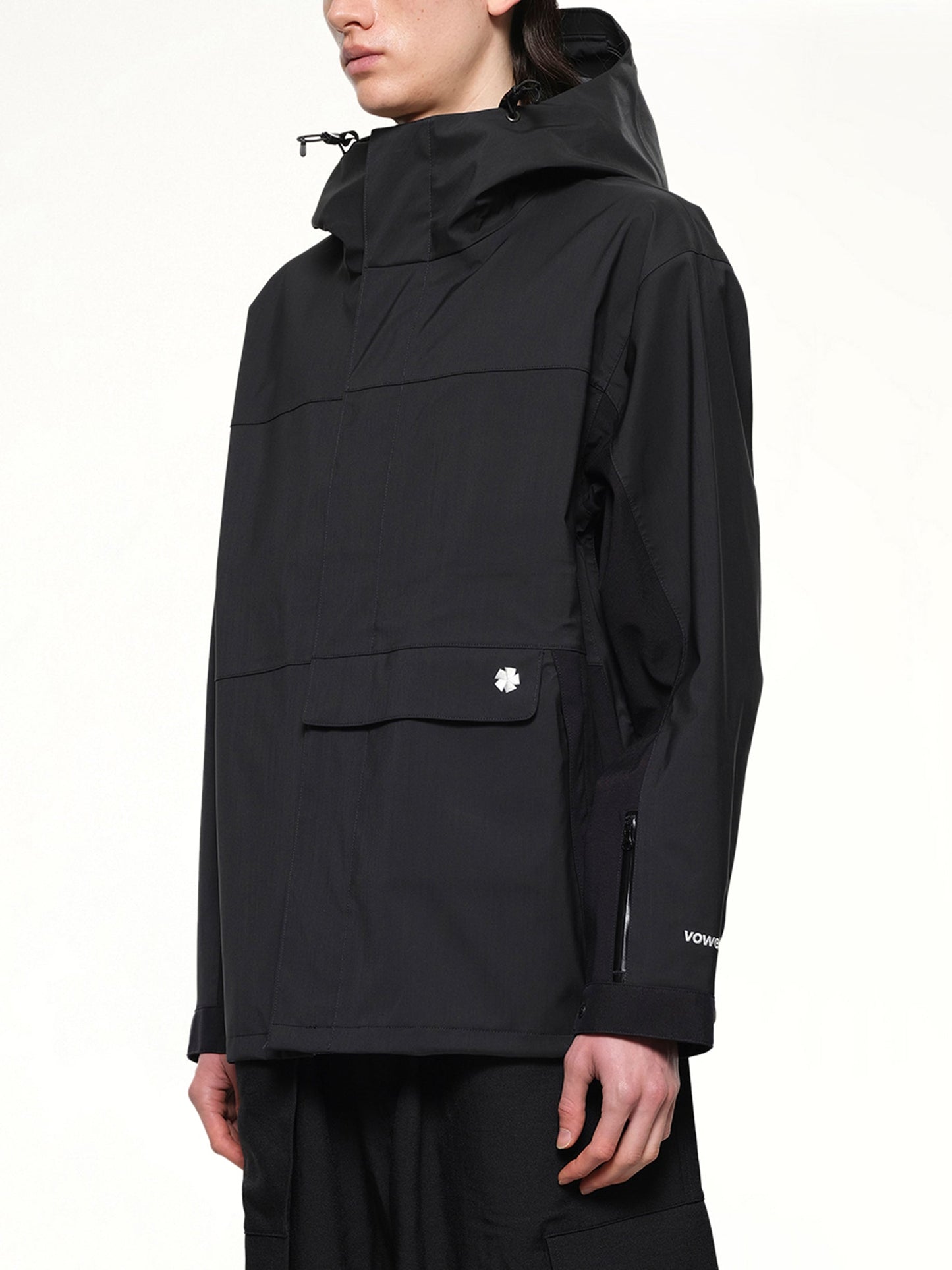 VOWELS Shell Jacket (Black)