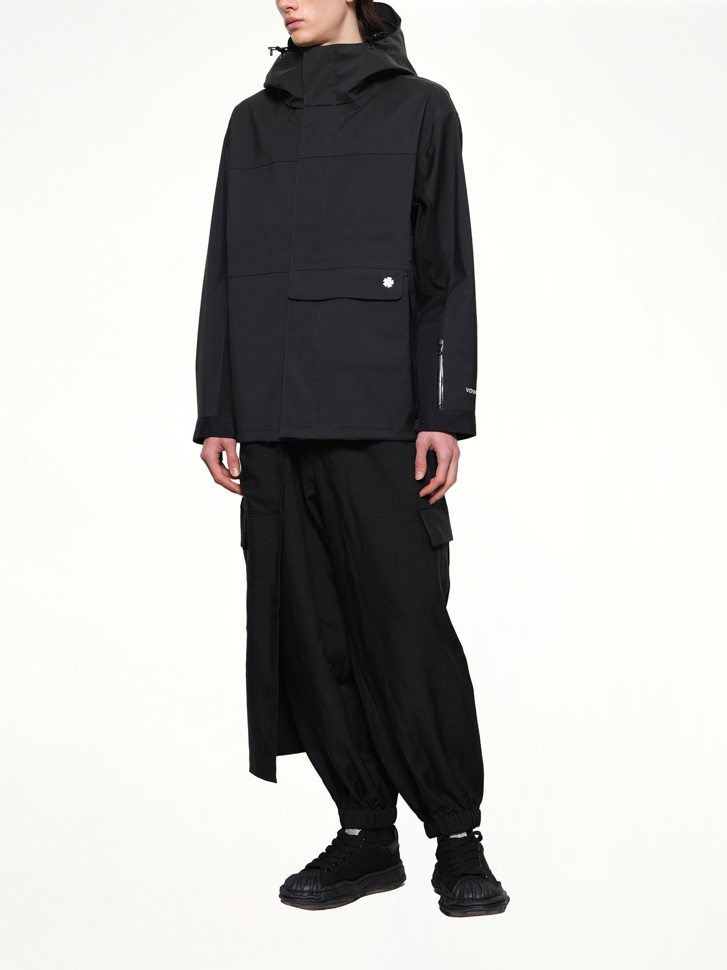 VOWELS Shell Jacket (Black)
