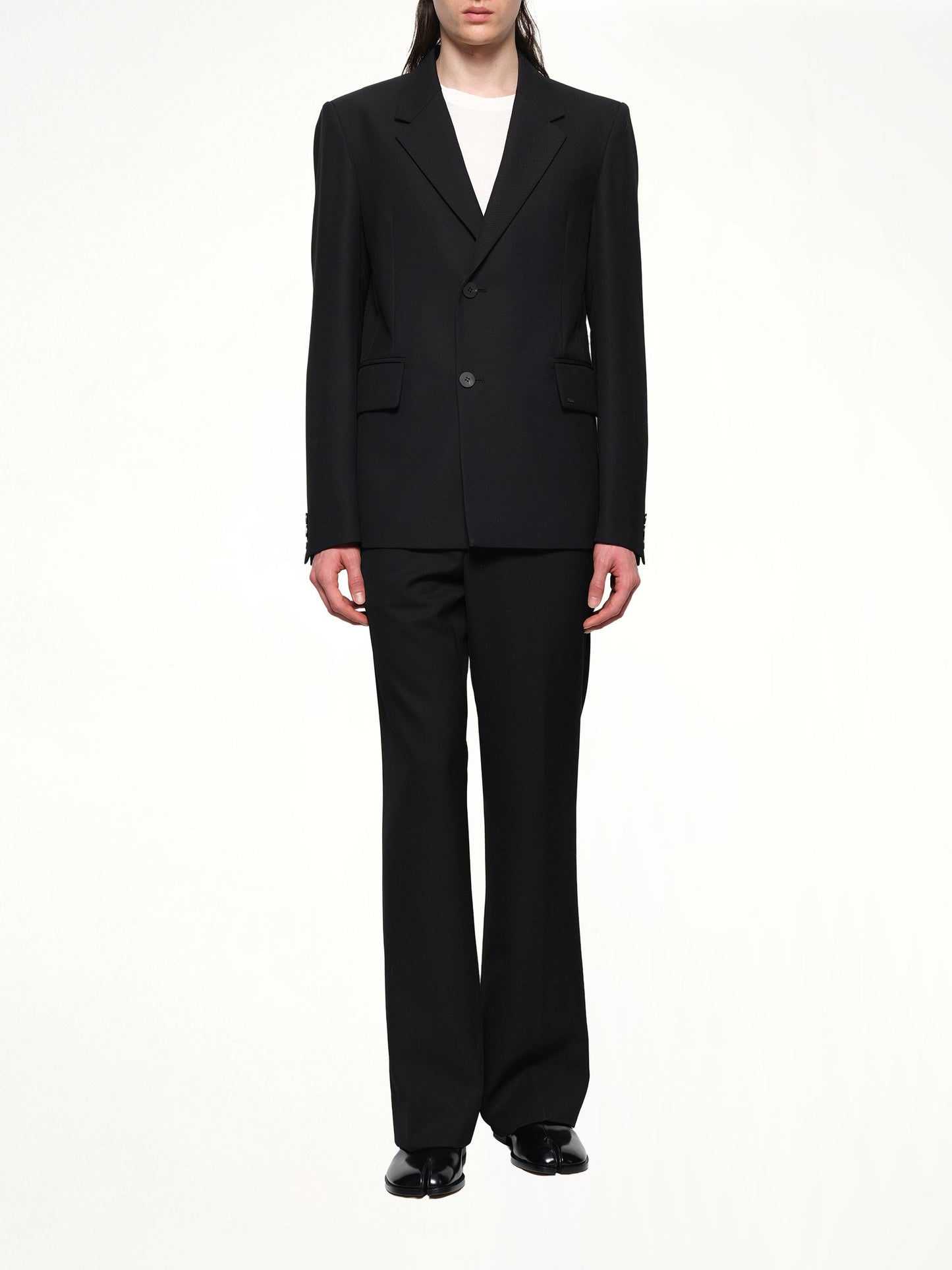 WOOYOUNGMI Single Breasted Blazer (Black)