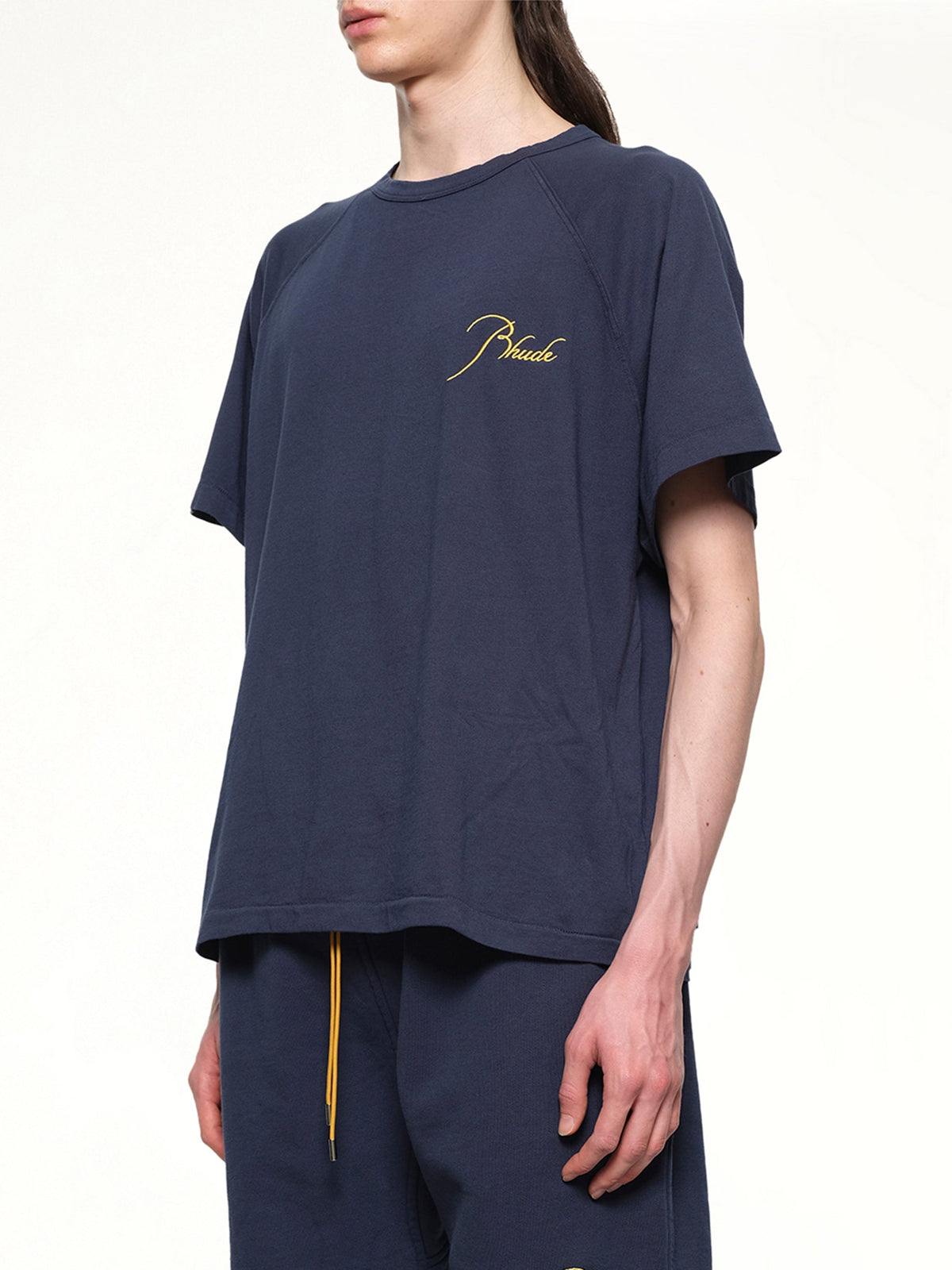 RHUDE Classique Raglan T-Shirt (Navy)
