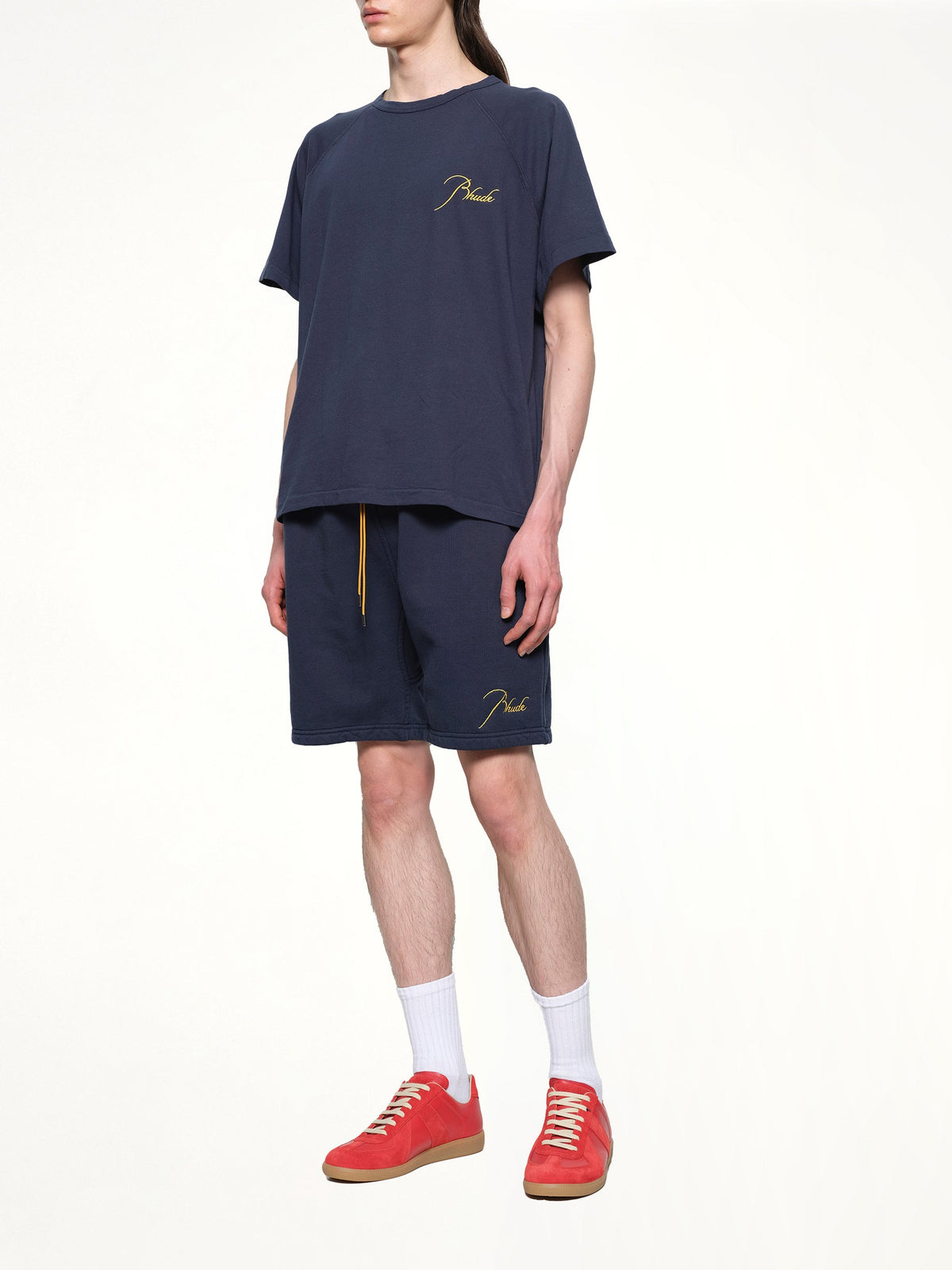 RHUDE Classique Raglan T-Shirt (Navy)