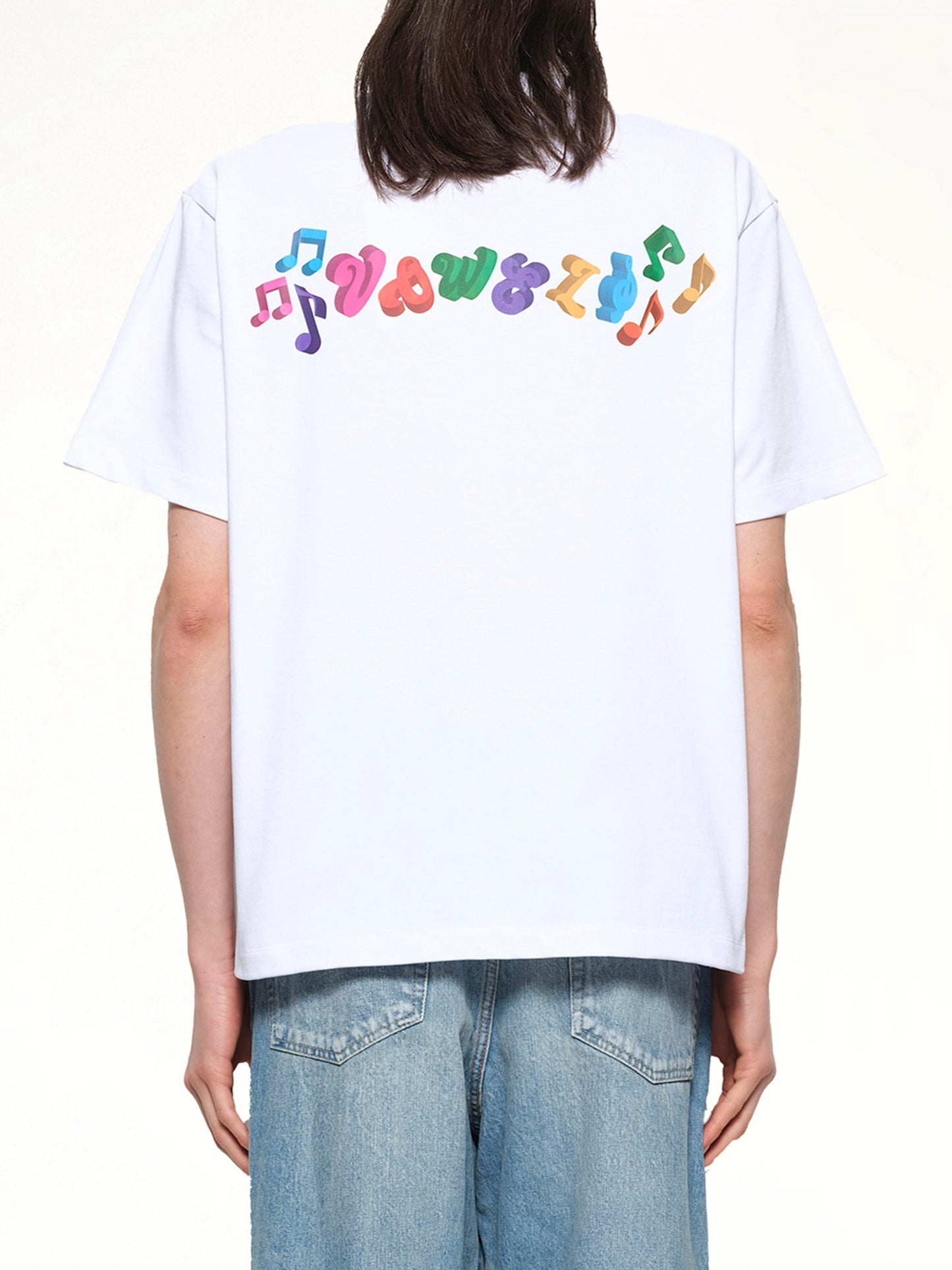 VOWELS 3D T-Shirt (White)