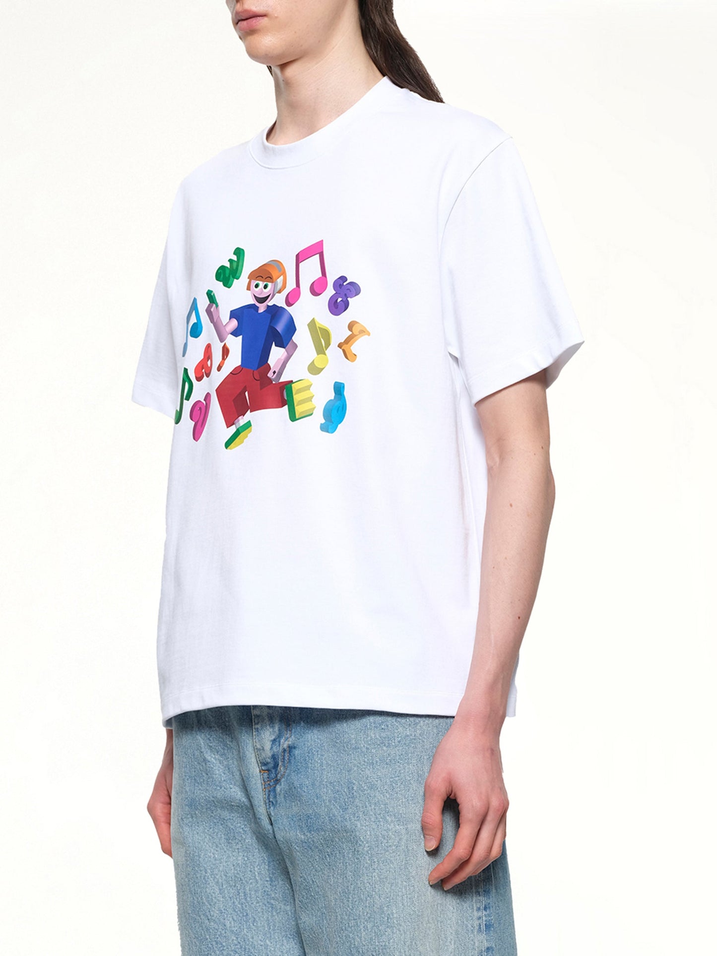 VOWELS 3D T-Shirt (White)