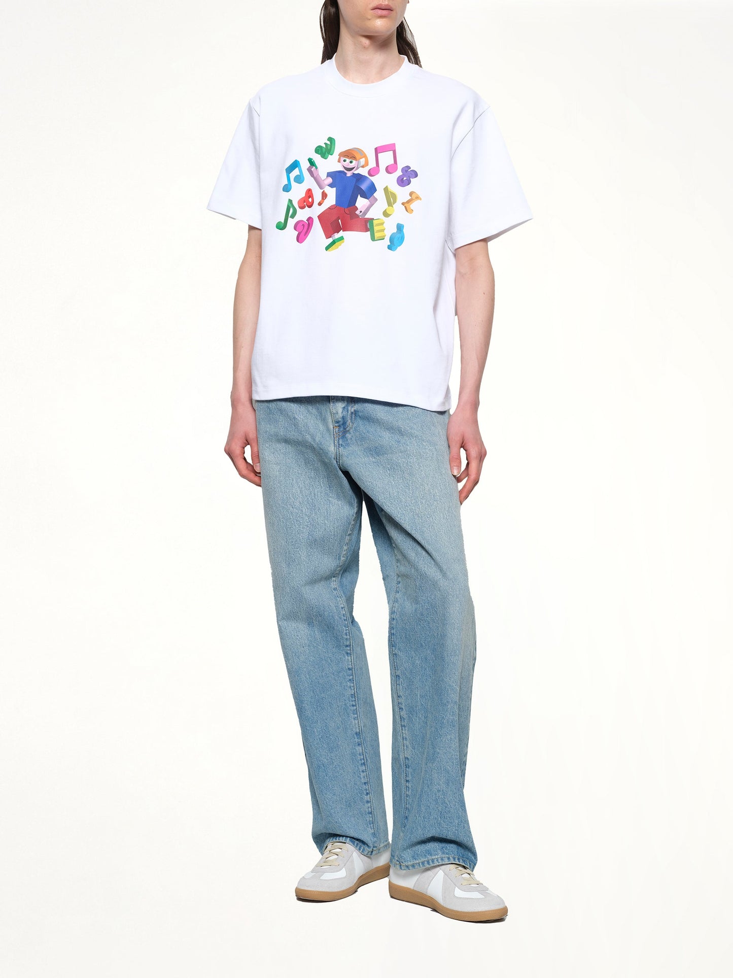 VOWELS 3D T-Shirt (White)